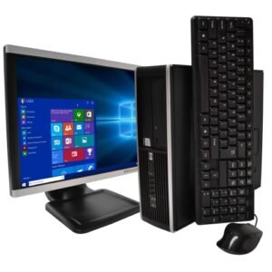 Refurbished (Good) - HP 8100 Desktop PC - Intel Core i5, 16GB RAM, 1TB HDD, Windows 10 Home, WiFi, INCLUDES 22in Monitor